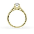 thumbnail image 3 of Unique Moments 1.00 Carat Solitaire 4-Prong Lab Grown Radiant Diamond Engagement Ring 14K Yellow Gold, 3 of 6