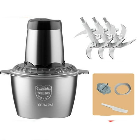

Homeex Meat Grinder Household Electric Multi-function Garlic Dumpling Meat Filling Small Meat Mincer Stirring Cooking Machine 6 Style US