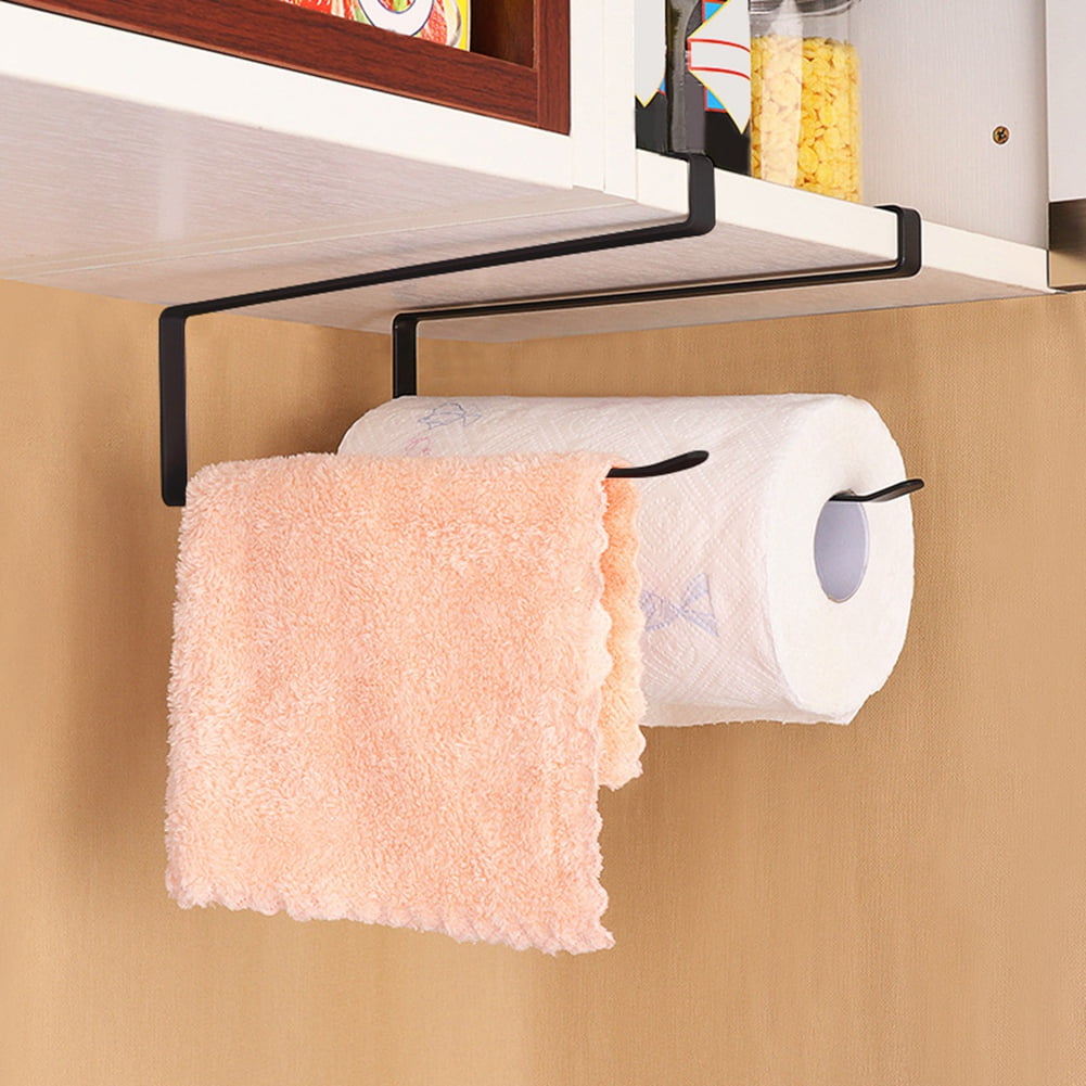 LYUMO Kitchen Steel Roll Paper Holder Paper Towel Rack Hanger