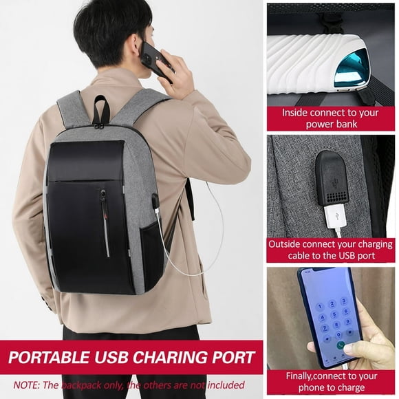 MesaSe Laptop Backpack Women Men Shoulders Bag for College Travel Trip Business Fits Up to 15.6 inches