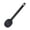 Z1-Black, variant on Heat Resistant Silicone Slotted Cooking Spoons, Non Stick Safe Large Serving Mixing Spoon, Multi Purpose Kitchen Utensil for Stirring, Baking, Mixing Household Food Prep Cooking Supply