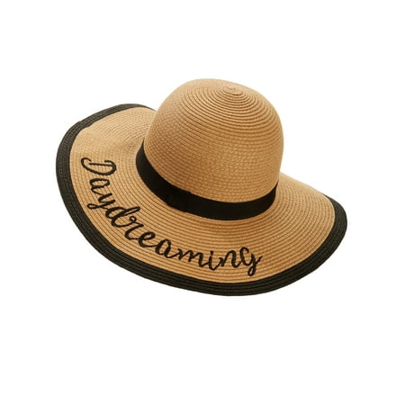 Time and Tru Women's Daydreaming Floppy Hat