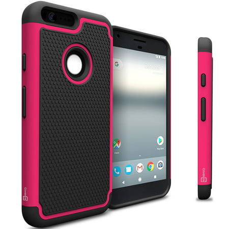 CoverON Google Pixel XL Case, HexaGuard Series Hard Phone (Best Phone Case For Pixel Xl)