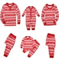 thumbnail image 1 of Ensemble de Vêtements de Nuit de Pyjamas de Noël Assortis à la Famille, 1 of 6