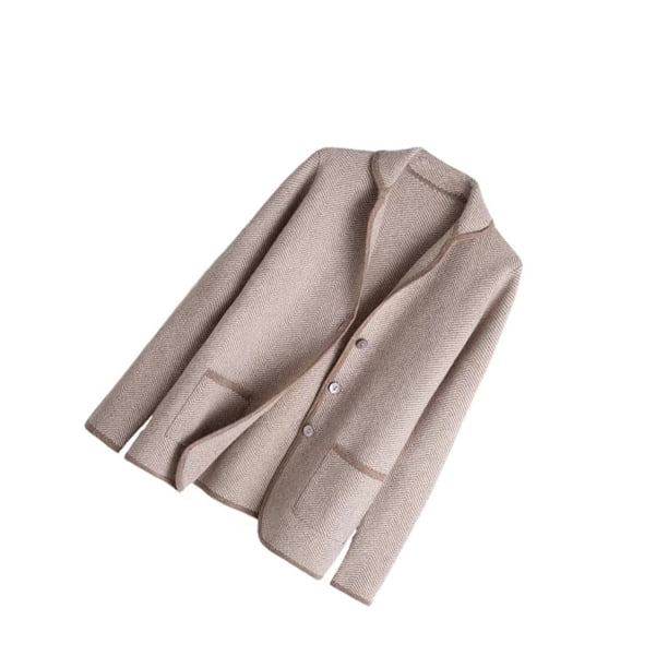 sweethay Cárdigan de mujer, portátil, elegante, reutilizable, lavable, de moda, reemplazo térmico, cálido, para mantener la oficina, abrigo de otoño Prendas para la parte del cuerpo XXL Marrón sweethay AP013160-10