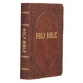 thumbnail image 5 of KJV Holy Bible, Compact Bible - Dark Brown Faux Leather Bible w/Ribbon Marker, Red Letter Edition, King James Version, 5 of 5