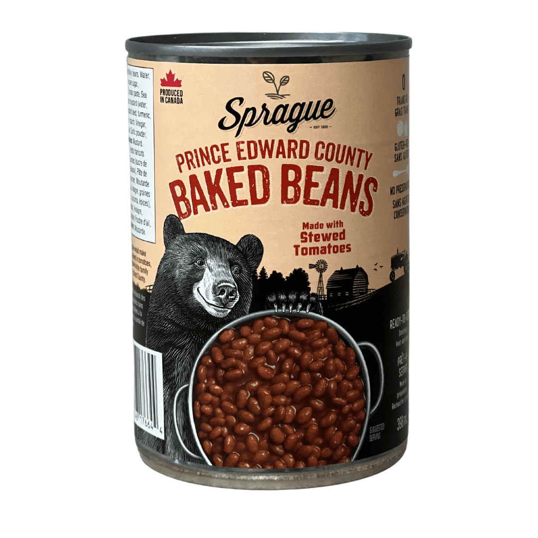 Sprague Prince Edward County Baked Beans with Stewed Tomatoes, Prince Edward County Baked Beans