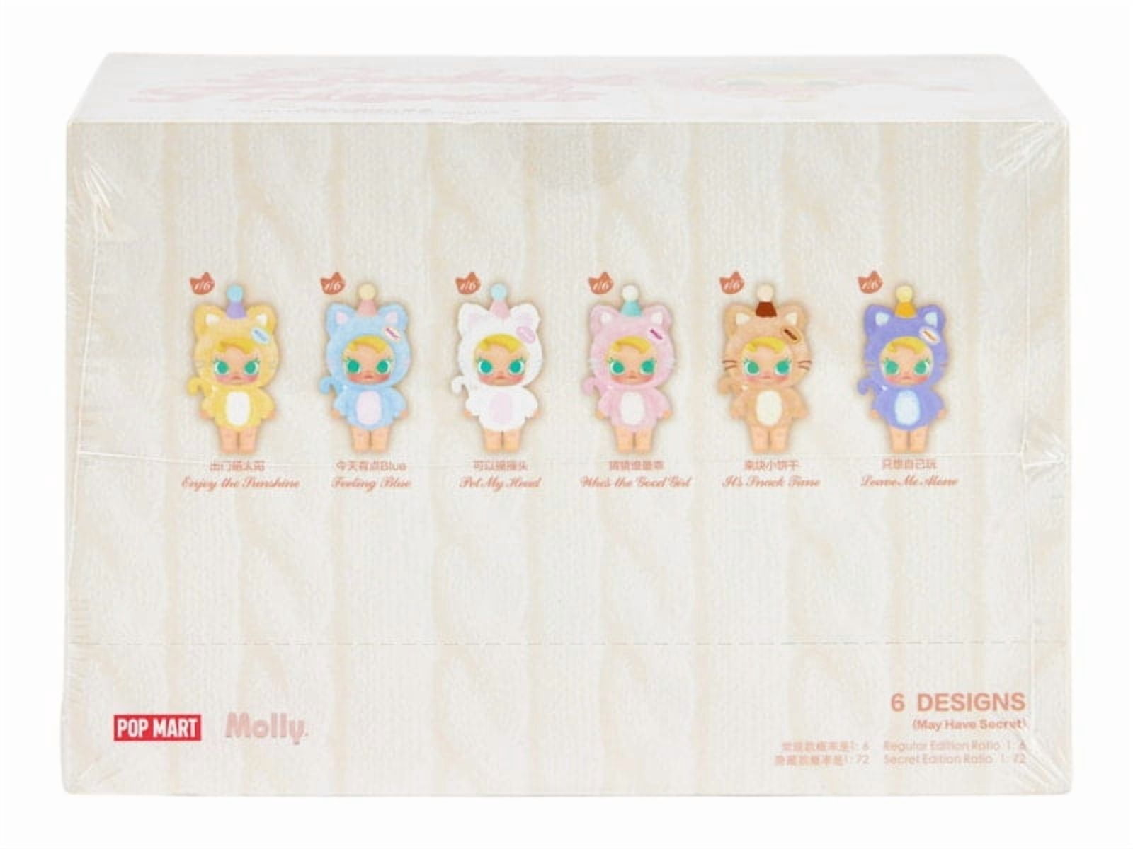 Pop Mart Baby Molly Pocket Friends Series Vinyl Plush Pendant Sealed Case (6 Blind Box), from StockX