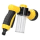 thumbnail image 2 of Dispensador de espuma para pistola de agua, 8 modos de salida, limpiador de lavadora de alta presión para coche, hogar, jardín, amarillo, 2 of 8
