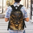 thumbnail image 2 of Easygd Cool Black Gold Dragon Versatile and Stylish Backpack: Comfort, Storage, and Durability for College,Work, Travel, and Everyday Use, 2 of 8