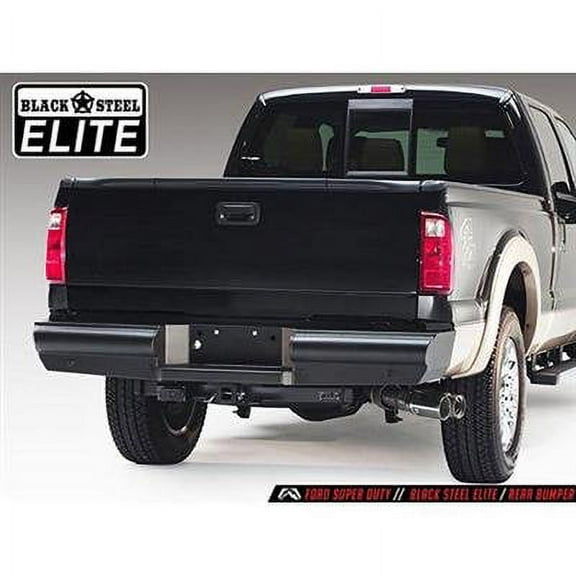 Fab Fours FS08-U1350-1 Elite Rear Bumper Fits select: 1999-2011,2013-2015 FORD F250