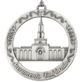 thumbnail image 2 of Sacramento California Temple Antique Silver Keepsake Ornament by Ringmasters, 2 of 4