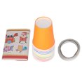 thumbnail image 2 of Gobelets en Papier DIY, Gobelets en Papier Multicolores Forme Mignonne Fait Main DIY pour Fête, 2 of 8