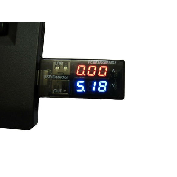 Voltage & Current Meter for Mobile Charger and USB Devices