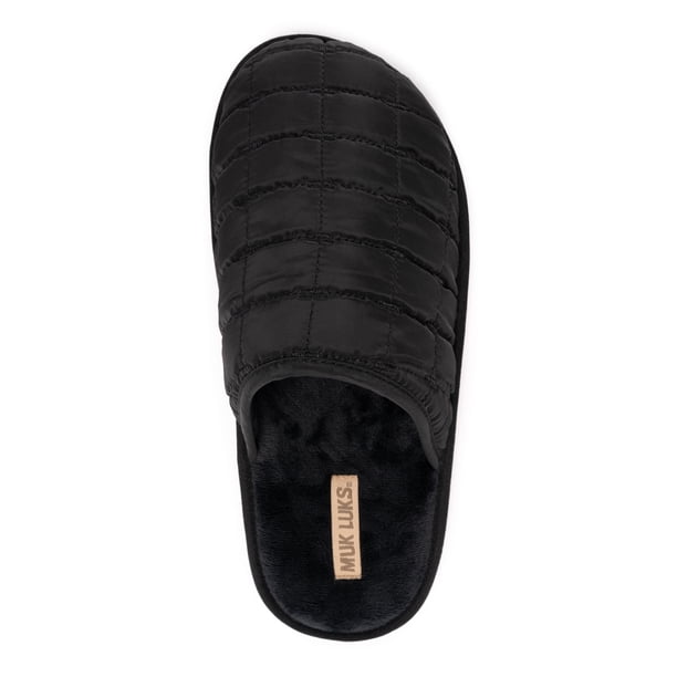 Minnetonka Grant Slippers in Black, Men\'s 11 Minnetonka | Shoes | Minnetonka Grant Slippers In Black Mens  main image 3