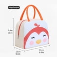 thumbnail image 2 of Ayuda de cocina moda nueva portátil impermeable espesor Picnic escuela bolsa de almuerzo Oficina, 2 of 2