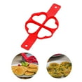 thumbnail image 4 of RKSTN Omelette Mold 4 Hole Omelette Maker Multi-functional 7-link Round Star Heart Shaped Pancake Maker Breakfast Baking Molds, 4 of 5