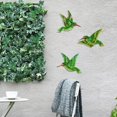thumbnail image 3 of Decoración de pared J-Fly Glass con forma de colibrí para decoración exterior, metal y vidrio, 3 of 7