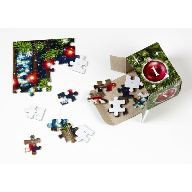 The Inn at Christmas Jigsaw Puzzle Advent Calendar 1000 Piece by Vermont  Christmas Company - 24 Puzzle Sections to Complete - Count Down to Christmas  Each Day in December - Walmart.com