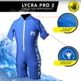 thumbnail image 2 of Body Glove-Child's-Pro Lycra Spring Wet Suit-Short Sleeve-30-40 lbs- Royal Blue, Unisex, Small, 2 of 4