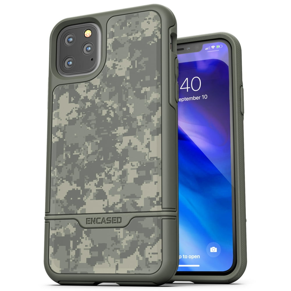 Encased Heavy Duty Apple iPhone 11 Pro Max Case Camo (2019 Rebel Armor
