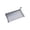 Gray, variant on 5-Pack Transparent Mesh Pencil Case – Large Capacity Visible Stationery Bag, Lightweight Zipper Pouch, Multi-Color, Exam-Ready Storage(Gray)