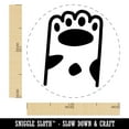 thumbnail image 2 of Cute Dog Cat Paw Spotted Doodle Self-Inking Rubber Stamp Ink Stamper - Fuchsia Ink - Medium 1 Inch, 2 of 7