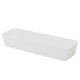 thumbnail image 1 of Caja de almacenamiento Rectangular de plástico Cajón de escritorio Estuche de cosméticos Organizador de papelería Contenedor de calcetines Almacenamiento y organización del hogar Blanco METRO Billuyoard HA003019-02, 1 of 6