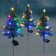 thumbnail image 2 of Luces de árbol de Navidad con energía solar Luces navideñas AMT Luces LED de colores, 2 of 8