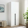 thumbnail image 2 of Manhattan Comfort Lee Wardrobe Closet 3.0 from Engineered Wood in White, 2 of 5