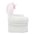 thumbnail image 4 of Soft Landing Sweet Seats, Premium and Comfy Toddler Lounge Chair with Carrying Handle & Side Pockets –Polyester, Ivory Unicorn, 4 of 8