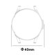 thumbnail image 4 of Compatible con Samsung Galaxy Watch4 40 mm 44 mm Funda protectora de reloj Estuche rígido de PC hueco, 4 of 8