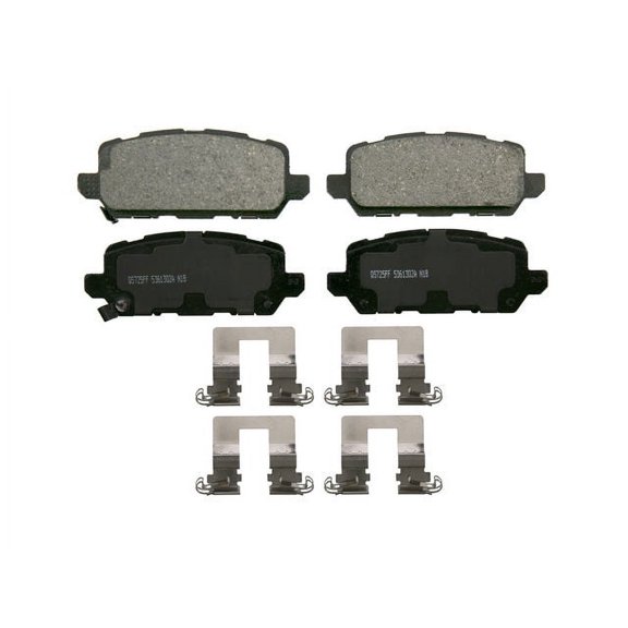 Rear Brake Pad Set - Compatible with 2016 - 2022 Honda HR-V 1.8L 4-Cylinder 2017 2018 2019 2020 2021