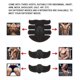 thumbnail image 2 of Estimulador muscular EMS, Abs Electric EMS Fitness Training Massager Equipo de ejercicio ajustable Cinturones de tonificación electrónicos Dispositivo de adelgazamiento corporal para hombres y mujeres EOTVIA NO, 2 of 6