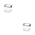 thumbnail image 4 of sweethay Contenedor de almacenamiento de alimentos, refrigerador de cocina de plástico, dispensador de granos de despensa, organizador de Type2 NO2, 4 of 6