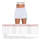 thumbnail image 3 of Falda De Natación En Capas Falda De Natación Volantes De Color Puro Cintura Alta Forro Básico Con Pantalones Cortos Traje De Baño Para Mujer Blanco L Fyydes Blanco L, 3 of 6