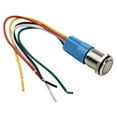 Huajunming 16Mm Latching Push Button Switch 12V Dc On Off Stainless ...
