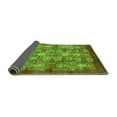thumbnail image 2 of Ahgly Company Indoor Rectangle Oriental Green Industrial Area Rugs, 6' x 9', 2 of 4