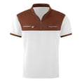 thumbnail image 4 of Paiwinds Men's Color Block Short Sleeve Half-Zip Stand Collar Pocket Casual Sportswear T-Shirt, 4 of 9