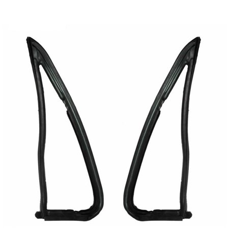Front Vent Glass Window Weatherstrip Seals Set Pair for Chevy GMC Pickup Truck