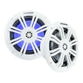 thumbnail image 2 of 2 Pairs of Kicker 6.5" 4-Ohm 150-Watt Marine Coaxial Full-Range Rustproof Boat Speakers with Blue LED Lighting, Enrock 50 Foot 14-Gauge Tinned Speaker Wire, 2 of 3