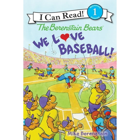 I Can Read Level 1 The Berenstain Bears: We Love Baseball!, (Paperback)