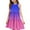 #A26-Purple Pink, variant on Abcomgle Girls Summer Dress Size 14-16 Casual Halter Neck Sleeveless Midi Dress Gradient A-line Sundresses Swing Beach Dresses 5-6 Years,Black