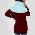 thumbnail image 2 of Eashery Womens Oversized Sweatshirts Lightweight Thin Zip-Up Hoodie Jacket Teen Girl Fall Casual Drawstring Jackets with Pockets Graphic Sweatshirts for Women (,XXL), 2 of 5