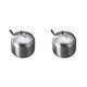 thumbnail image 3 of Tarro de especias Advancent Acero inoxidable Plata tipo 1 2piezas con cuchara y tapa, 3 of 6
