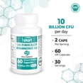 thumbnail image 4 of Suplemento Supersmart Lactobacillus Rhamnosus GG de 10 mil millones de CFU, 4 of 8