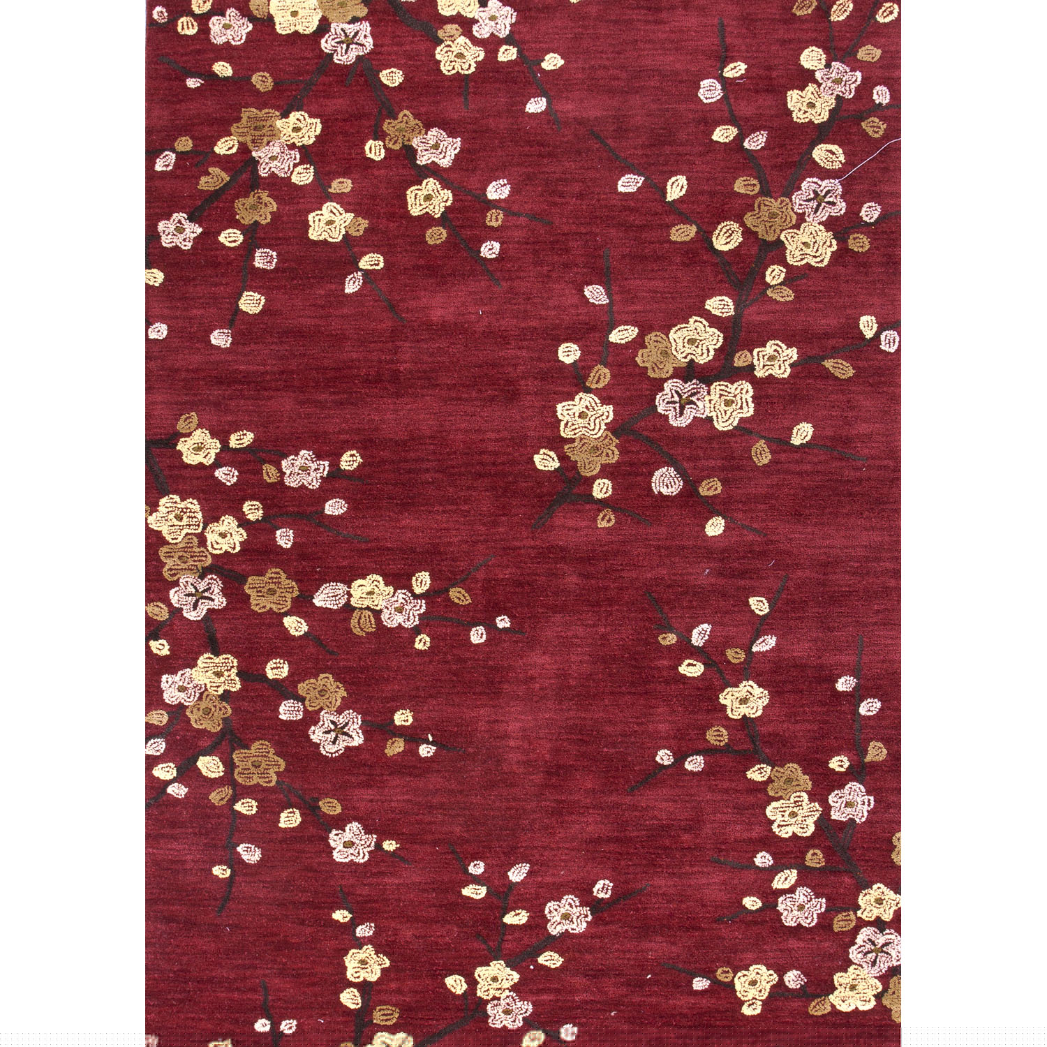 Royal Rugs Brio Cherry Blossom Red Area Rug