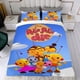 thumbnail image 4 of Rolie Polie Olie Conjunto de sábanas temático, trío de piezas, cómodo y amigable con la piel, diseño único, regalo de decoración para el hogar para familiares, amigos y fans,135cm *200cm, 4 of 6