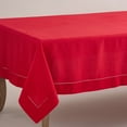 thumbnail image 3 of Saro Lifestyle Hemstitched Border Tablecloth, 3 of 5