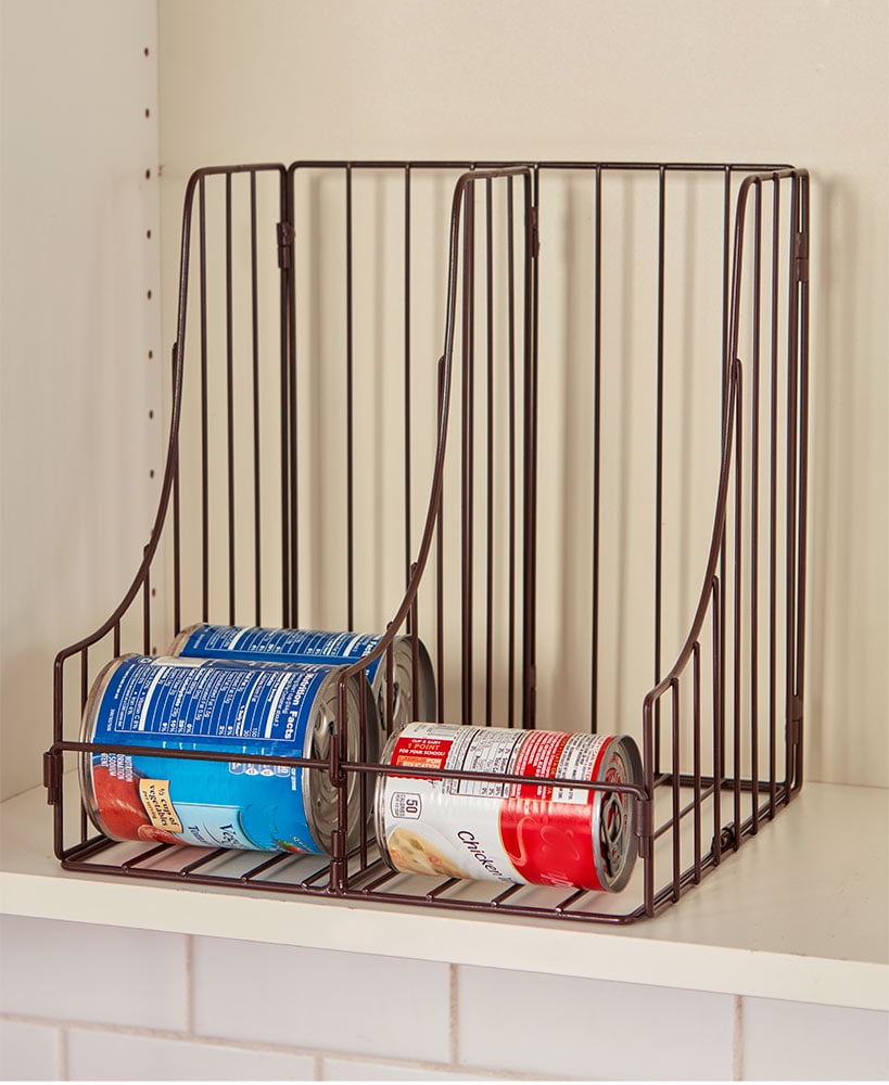 Double Pantry Can OrganizersBronze